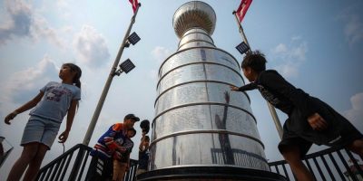 Stanley Cup festival and kids