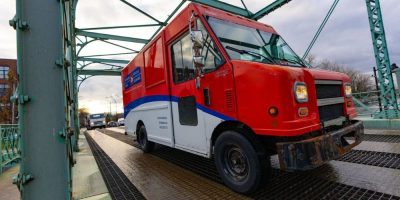 Canada Post delivery truck