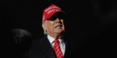 Donald Trump in MAGA hat