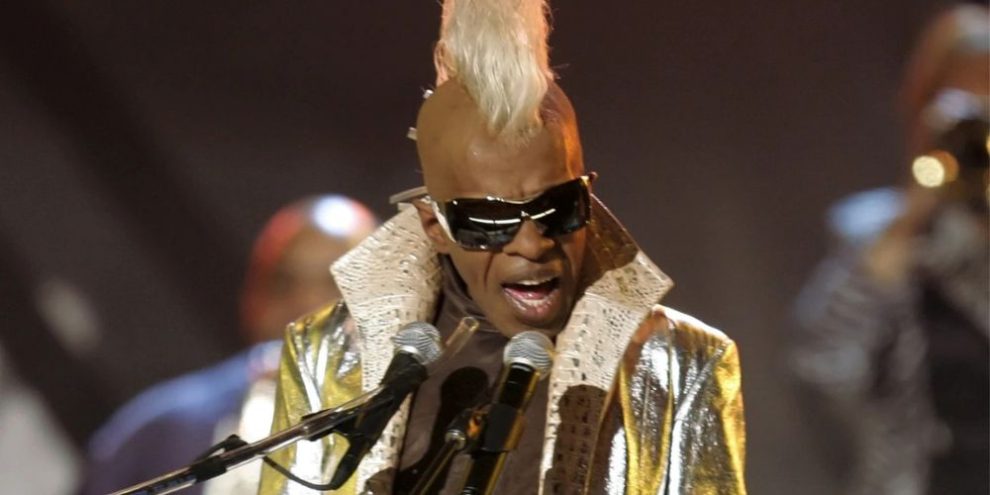 Sly Stone performing