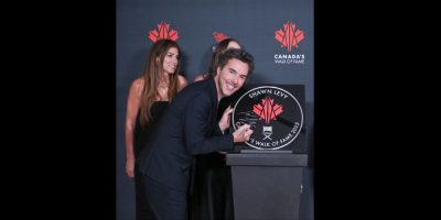 Shawn Levy walk of fame from THE CANADIAN PRESS/HO-George Pimentel,