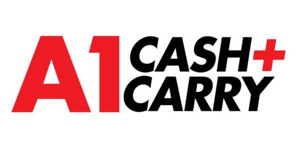 A1 Cash + Carry Logo