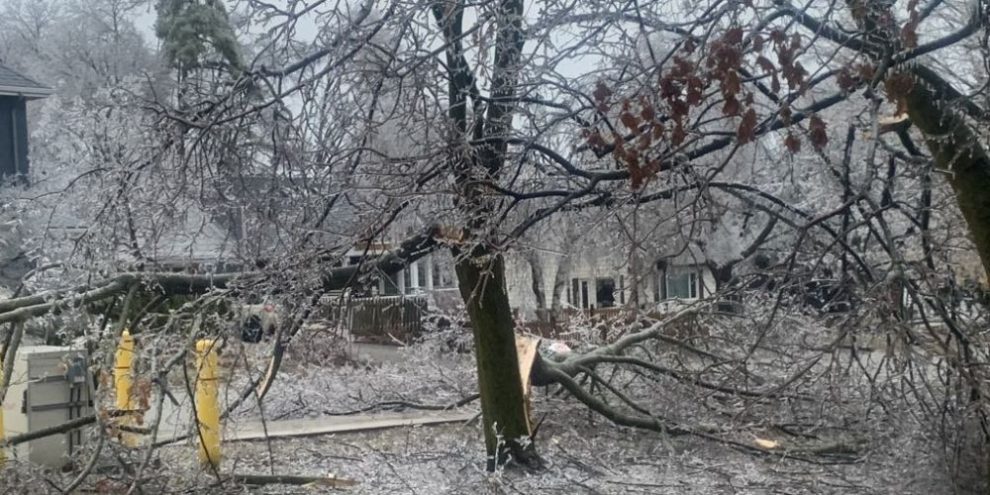 Barrie - ice storm
