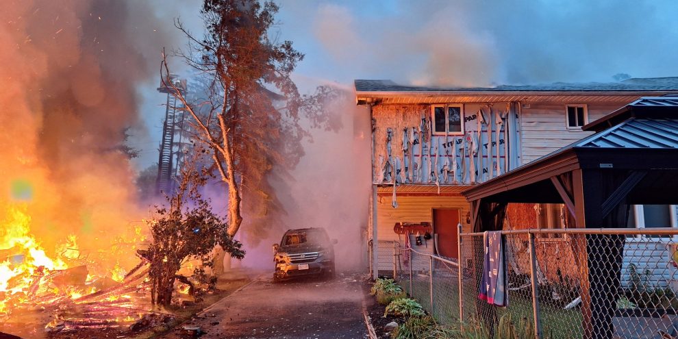 Fire - multiple homes - Gravenhurst
