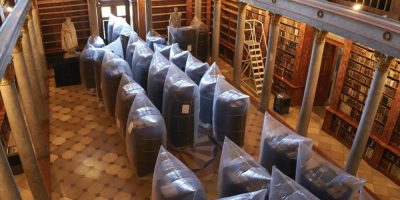 Beetles infest books in Hungary's oldest library