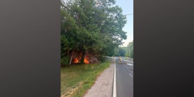 Arson investigation in Shanty Bay
