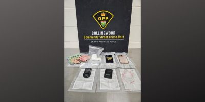 Cocaine and cash seized in drug arrest in Collingwood