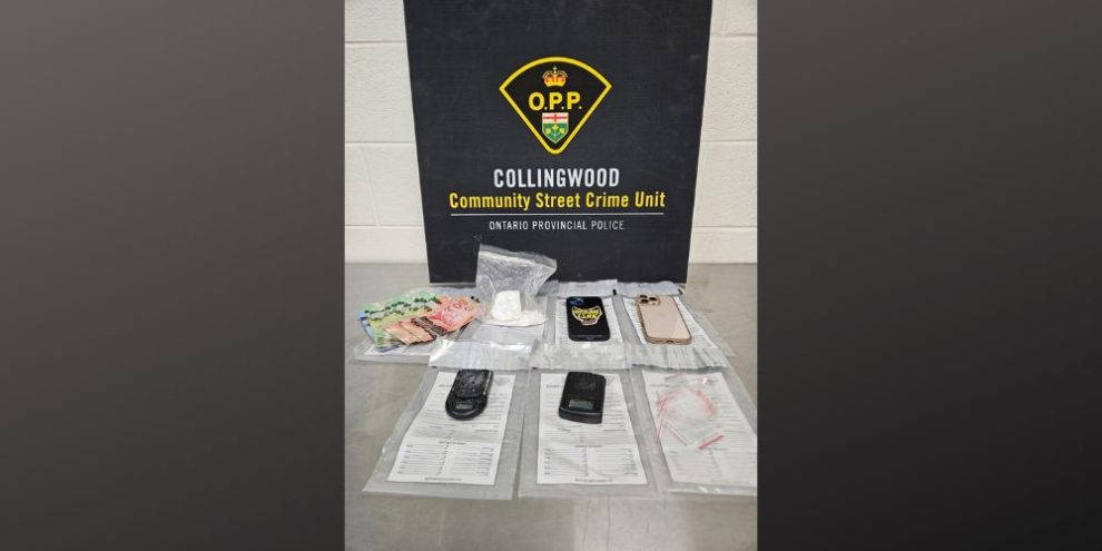 Cocaine and cash seized in drug arrest in Collingwood