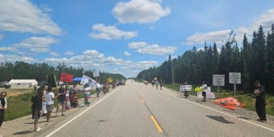 CP - First Nations - mining protest