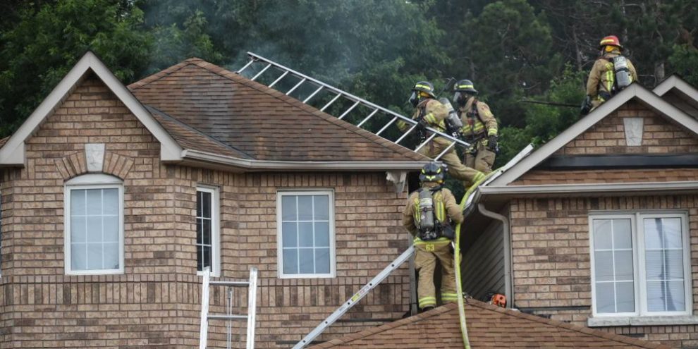 Barrie - house fire