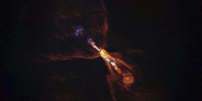 HOPS-315, a baby star where astronomers have observed evidence for the earliest stages of planet formation.