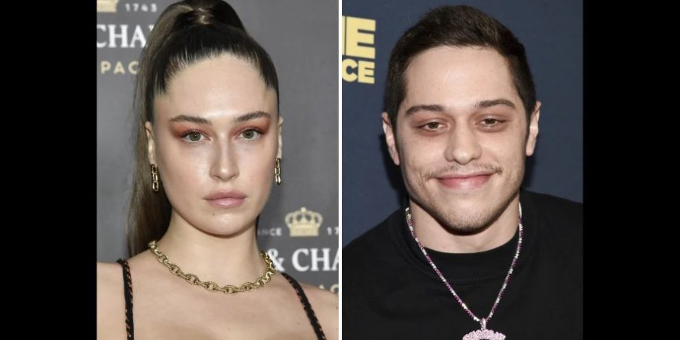 Elsie Hewitt & Pete Davidson by AP y Evan Agostini/Invision/AP