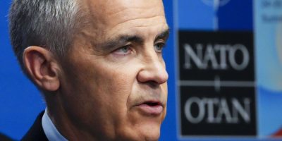 Prime Minister Mark Carney holds a closing press conference following the NATO Summit in The Hague