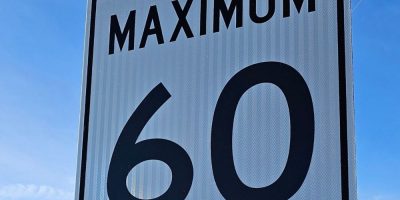 60 km/h sign