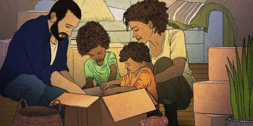 Moving to a new home or school can stress kids out. How to make it more manageable