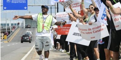 CP - Air Canada strike