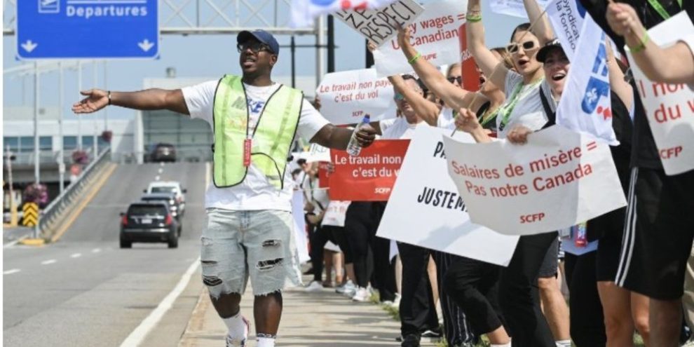 CP - Air Canada strike