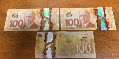 Check that cash. SSP alert about counterfeit money