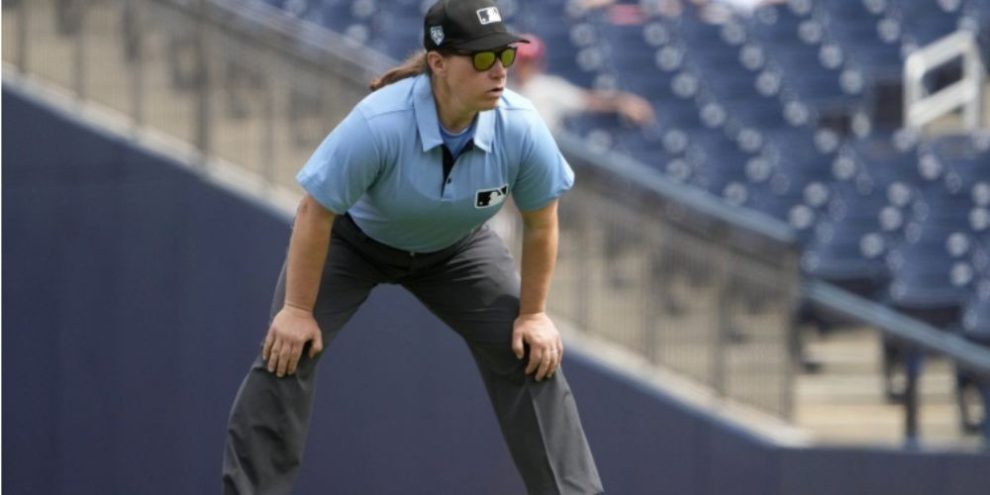AP - MLB - female umpire