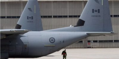 CP - Canadian Armed Forces - airdrop - Gaza