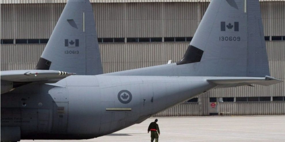 CP - Canadian Armed Forces - airdrop - Gaza