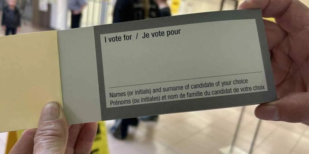 Byelection day in Alberta with 214 candidates, including Poilievre