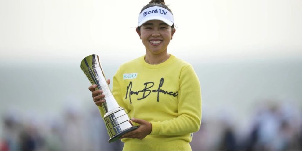 AP - Yamashita wins 2025 Women's Open
