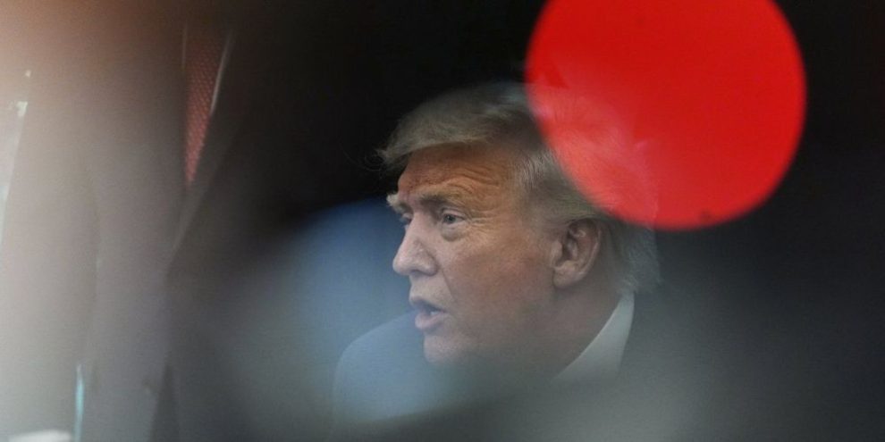 President Donald Trump speaks during an event in the Oval Office to mark the 90th anniversary of the Social Security Act, Thursday, Aug. 14, 2025, in Washington. (AP Photo/Alex Brandon)
