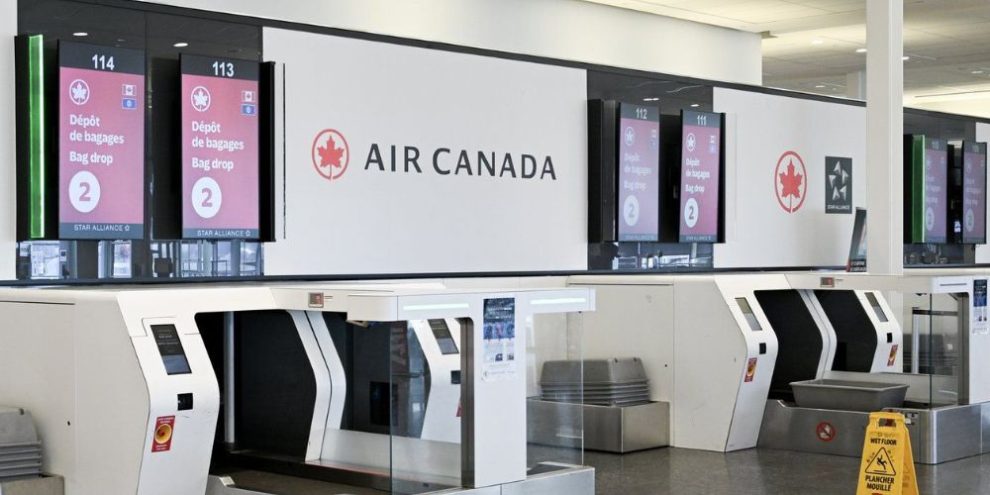 CP - Air Canada bag drop