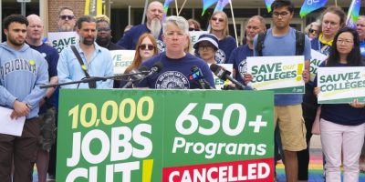CP - OPSEU news conference