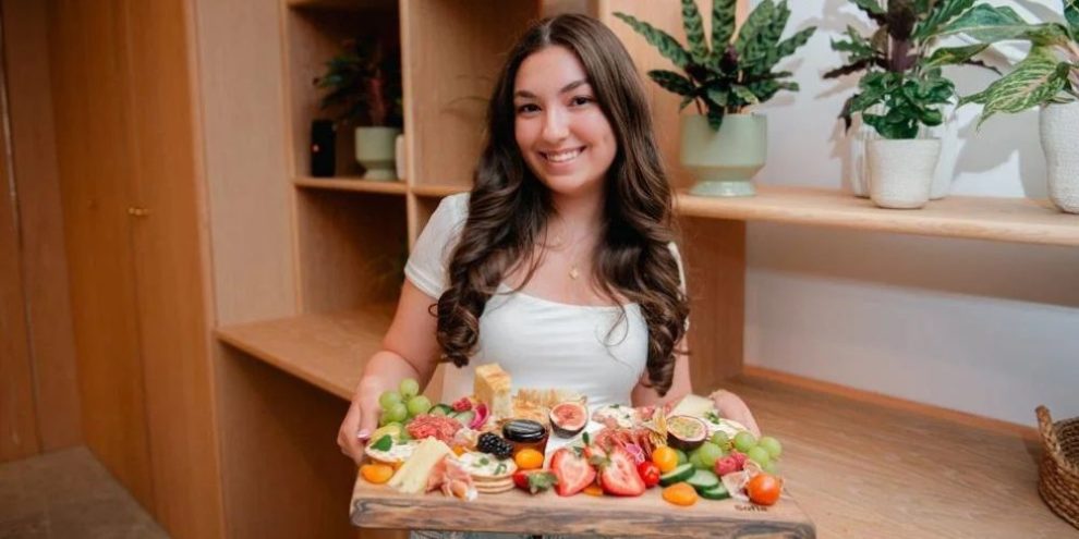 Sofia DelGiudice is seen in this undated handout photo. THE CANADIAN PRESS/Handout - Instagram, @Oliveandfigco