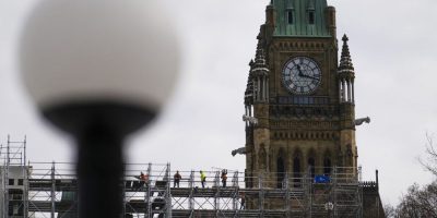CP - Parliament Hill scaffolding
