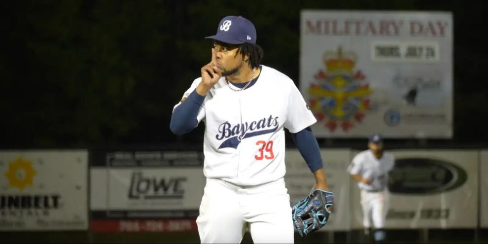 DQ - Cesar Rosado strikeout celly