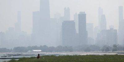 AP - Chicago wildfire smoke