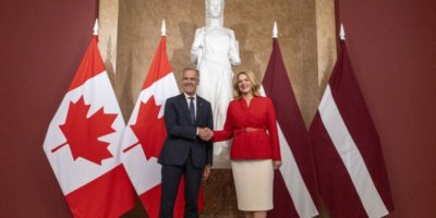 In Riga, Carney extends Canadian military mission in Latvia by three years to 2029