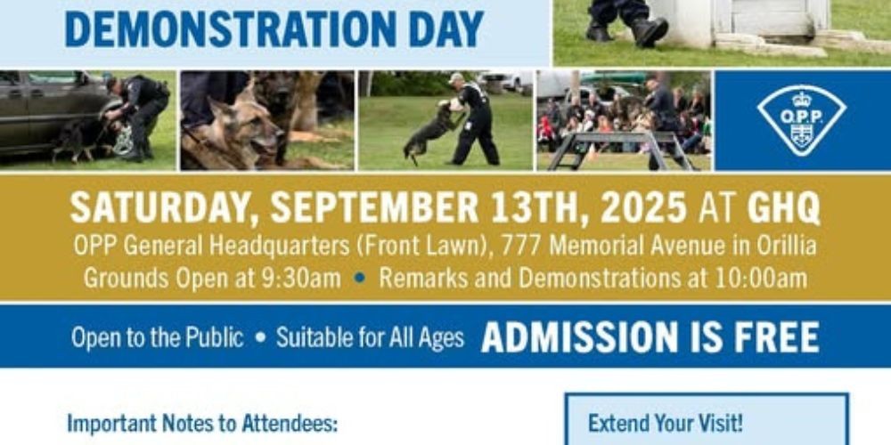 Demonstration Day: 60 years of OPP Canine Unit