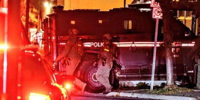 Man found bound in abandoned building in Orillia, five people charged