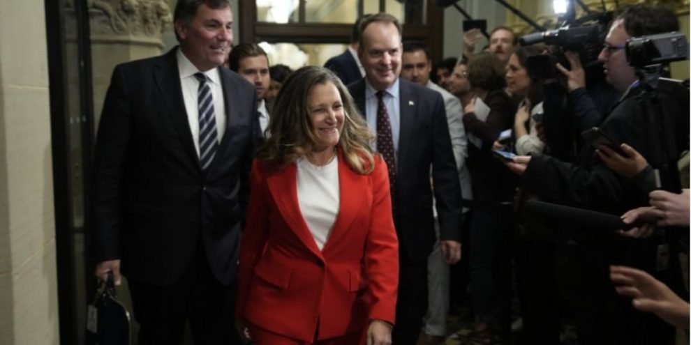 Freeland resigns from cabinet as she takes on new role as special envoy to Ukraine