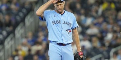 Scherzer struggles as Toronto Blue Jays drop 7-1 decision to Boston Red Sox