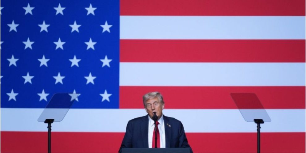 Trump returns to '51st state' rhetoric in speech to U.S. military officials