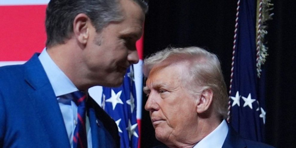 Trump and Hegseth declare an end to 'politically correct' leadership in the US military