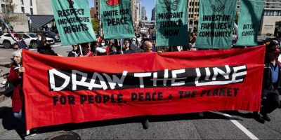 CP - Draw the Line protests