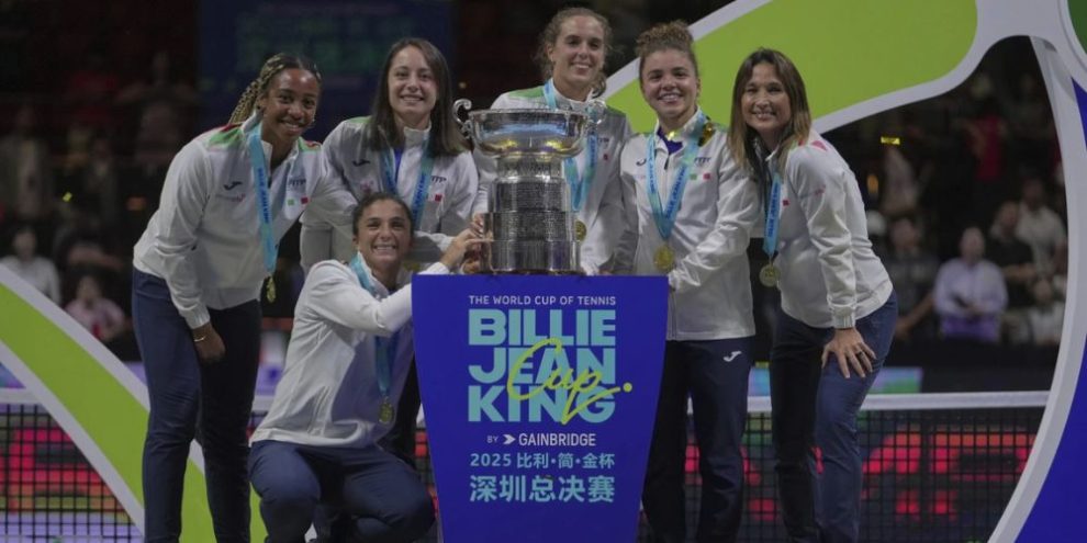 AP - Italy 2025 BJK Cup win