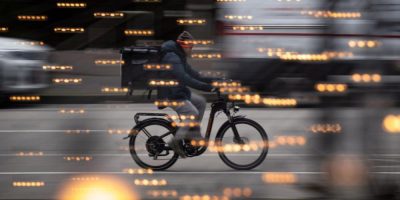 CP - Food delivery bicyclist