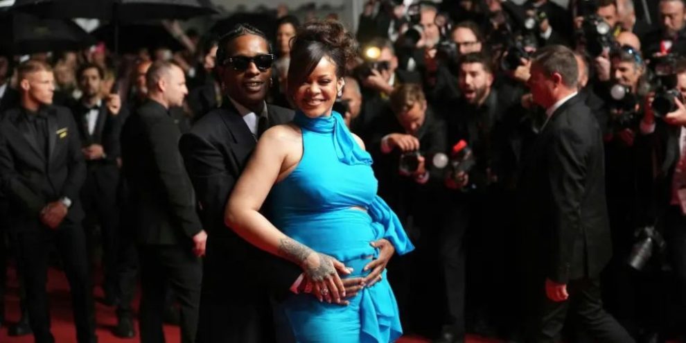rihanna- ASAP Rocky VIA AP (Photo by Lewis Joly/Invision/AP, File)