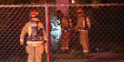 Man charged after fire at former sales office in Barrie