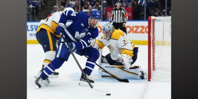 Tavares, Ekman-Larsson lead the way as Maple Leafs down Predators 7-4