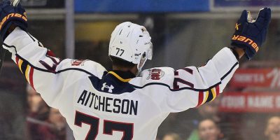Aitcheson scores OT winner for Colts for a second-straight night