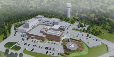 Construction starts on new elevated helipad at Alliston hospital