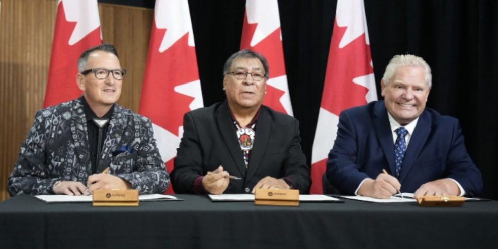 Ontario signs deal with Webequie First Nation to speed Ring of Fire road construction
